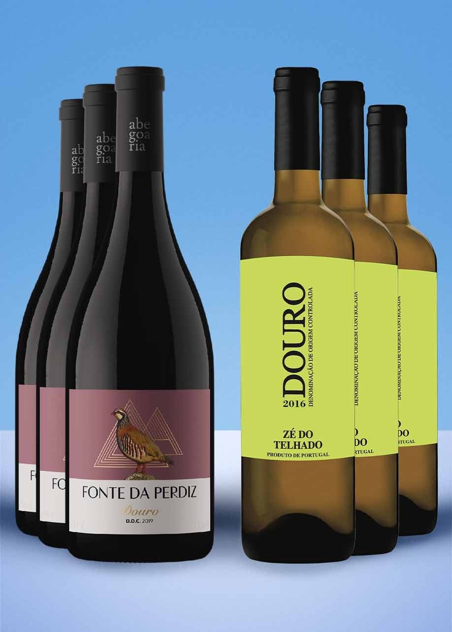 Douro Valley Red & White Wine Split 6-Pack