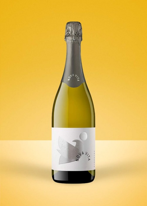 Nova Vita 'Firebird' Pinot-Chardonnay Sparkling, NV
