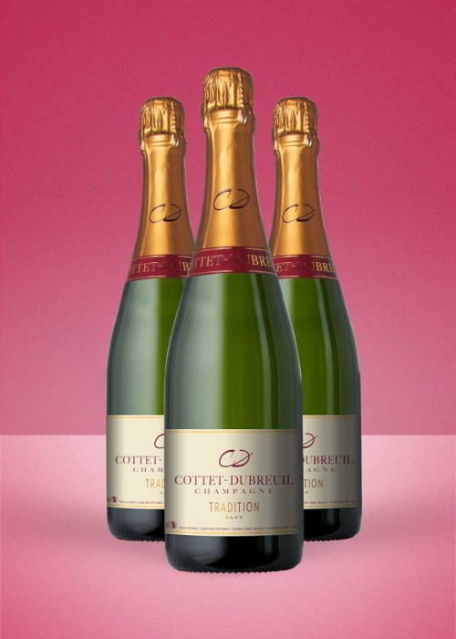 Champagne Cottet Dubreuil 3-Pack