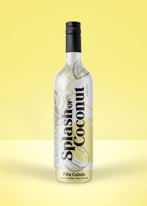 "Splash of" Coconut Wine Cocktail